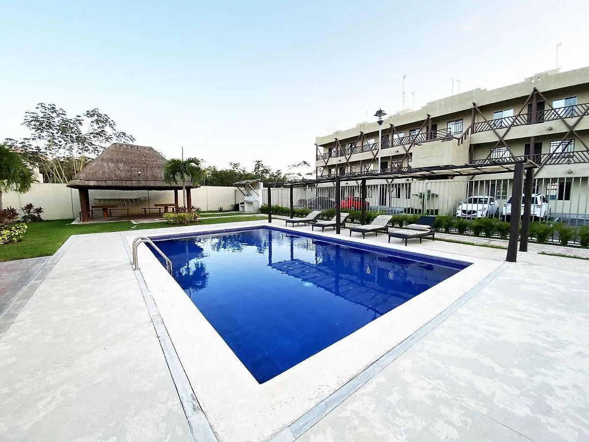Ferienwohnung El Wayak - Con Piscina Parking Y Parque Playa del Carmen 0*,  Mexiko